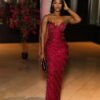 Tube Pencil Dress With A Sweetheart Neckline