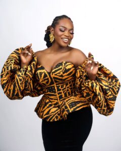 Ankara Styles For Tops Latest Ankara Styles For Wedding (175)