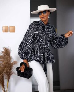 Ankara Styles For Tops Latest Ankara Styles For Wedding (257)