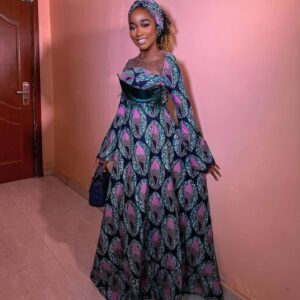 Latest Ankara Long Gown Styles For Wedding Guest Q1 2025 (133)