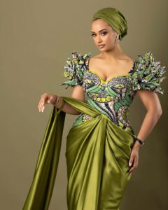Latest Ankara Long Gown Styles For Wedding Guest Q1 2025 (141)