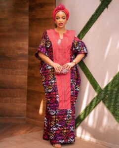 Latest Ankara Long Gown Styles For Wedding Guest Q1 2025 (171)