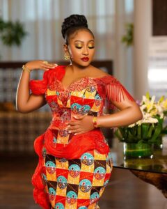 Latest Ankara Long Gown Styles For Wedding Guest Q1 2025 (47)