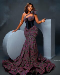 Latest Ankara Long Gown Styles For Wedding Guest Q1 2025 (65)