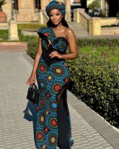 Latest Ankara Long Gown Styles For Wedding Guest Q1 2025 (87)