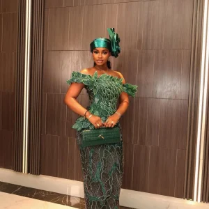 Best Of Aso Ebi Lace Styles For 2025 - African Dress Styles (72)